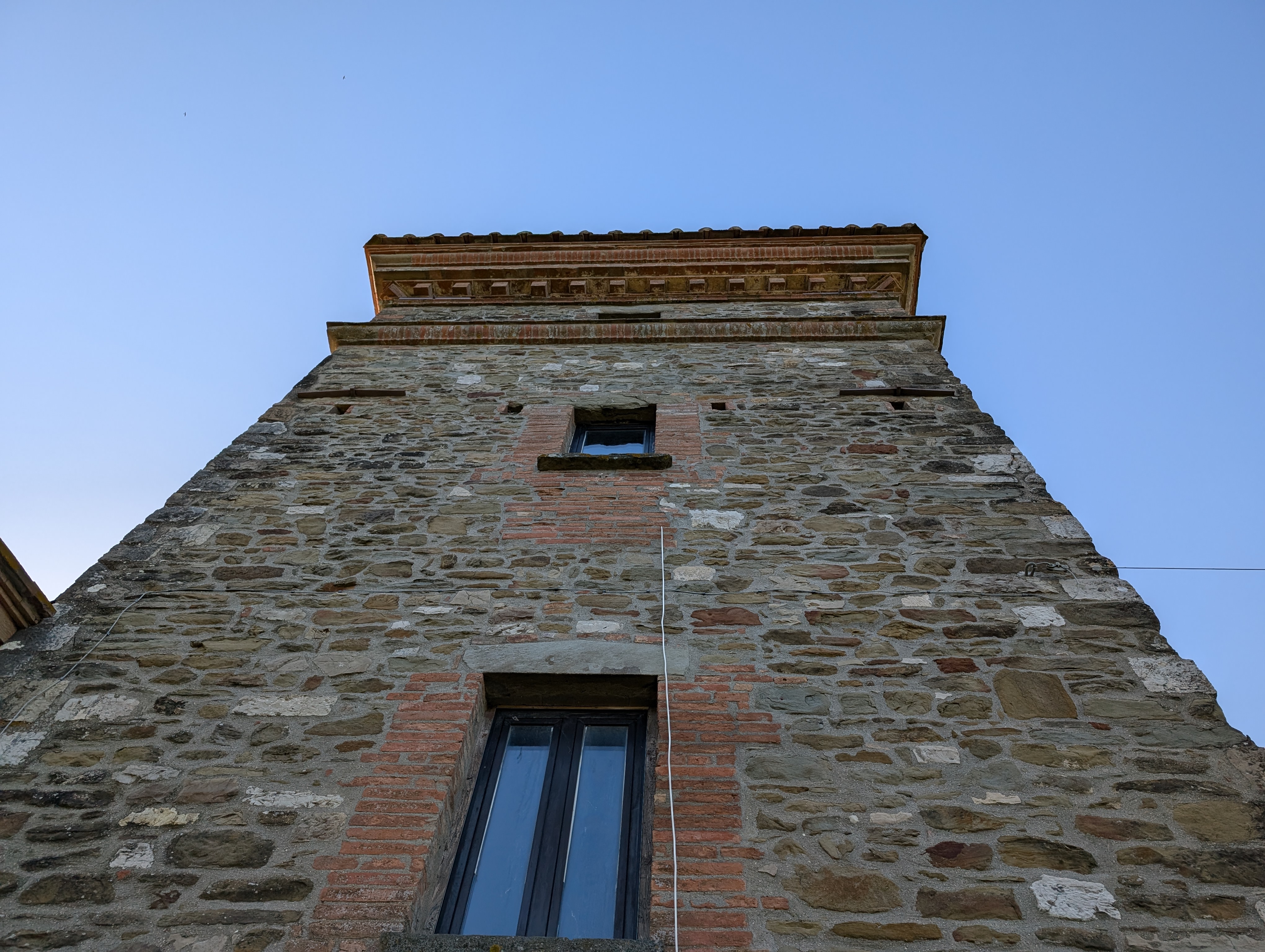 Another shot up the South wall